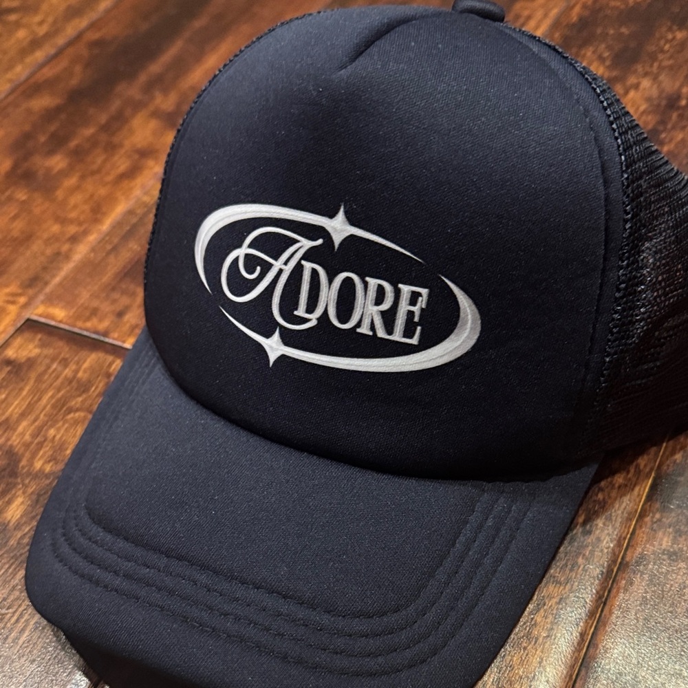 Adore Navy Trucker Hat